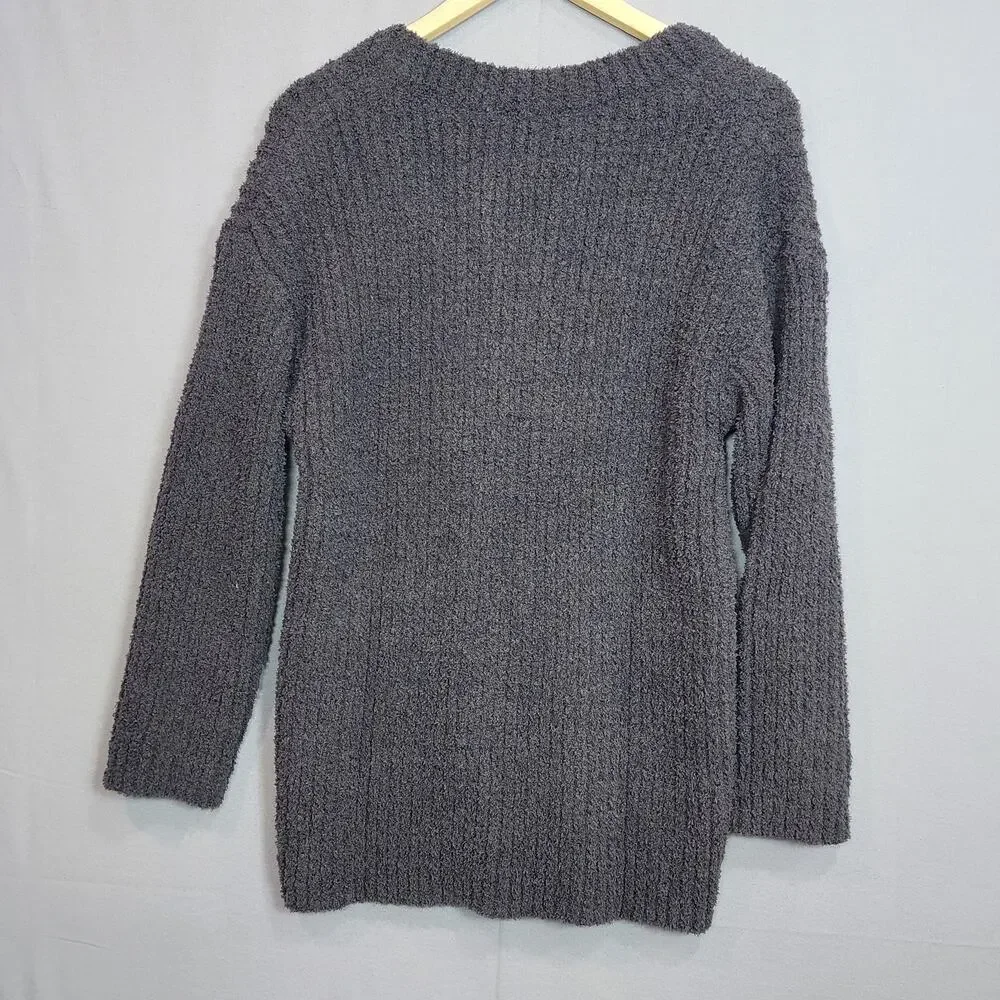 NWT $228 One Grey Day Sweater Gray Textured‎ Knit Women's Sz Small